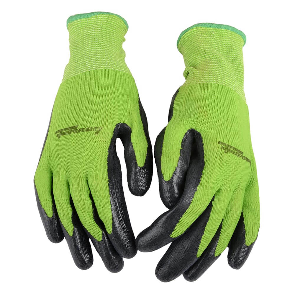 Premium Nitrile Coated String Knit Gloves (Size S)